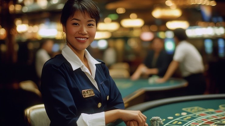 Baccarat table selection menu on fyrwin mobile app